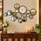 3-in-1 Luxury Mirror Wall Clock Decor