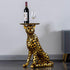 Leopard Side Table