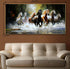 Seven running horse Crystal Painting