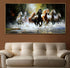 Seven running horse Crystal Painting