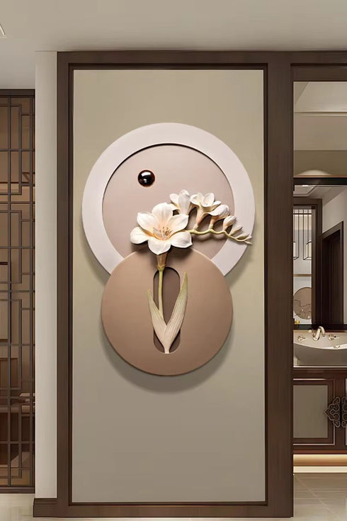 Nature Scenery Inspired 3D Wall Decor with LED