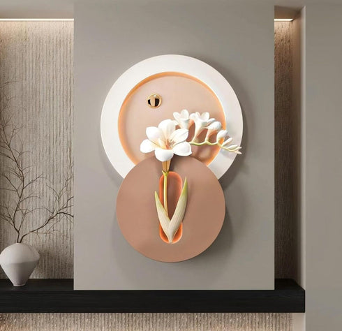 Nature Scenery Inspired 3D Wall Decor with LED