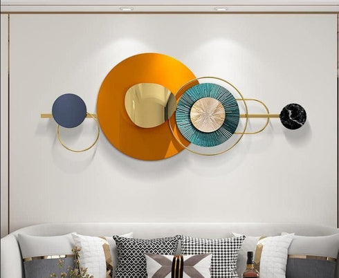 Abstract luxury Metal Wall Art
