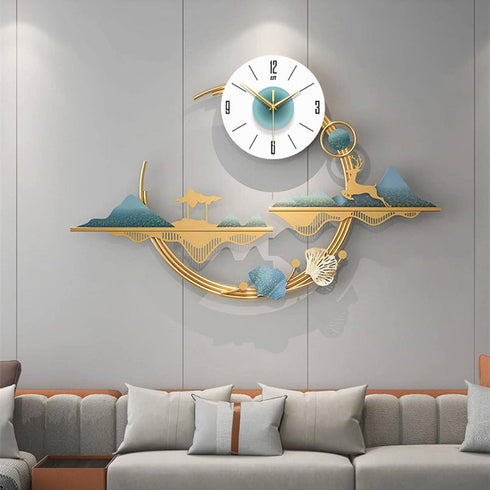 Nature Wall Clock- 47 inches