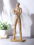 Cubic Thinker Man Statue For Table Decor