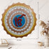Ek onkar metal wall art with led