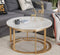Classic Round Nesting Table- Set of 2