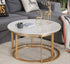 Classic Round Nesting Table- Set of 2
