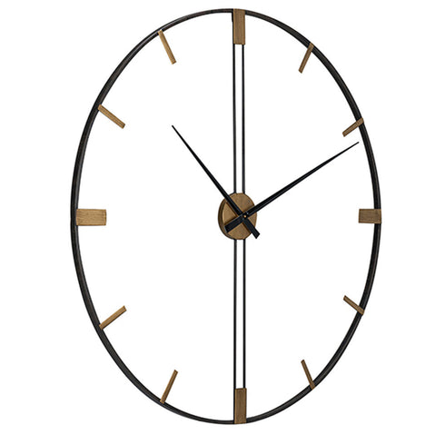 Statement Metal Wall Clock