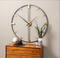 Statement Metal Wall Clock
