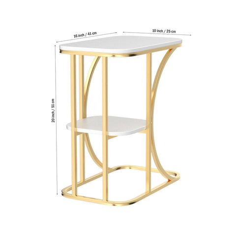 Modern End Table- 2 tier