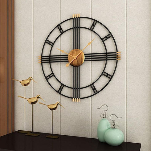 Royale Metal Wall Clock