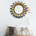 Gold & Silver Petals Mirror