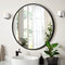 Black Minimalist Wall Mirror