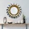 Gold & Silver Petals Mirror