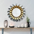 Gold & Silver Petals Mirror