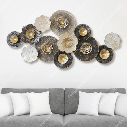 Sea Shells Metal Wall Art