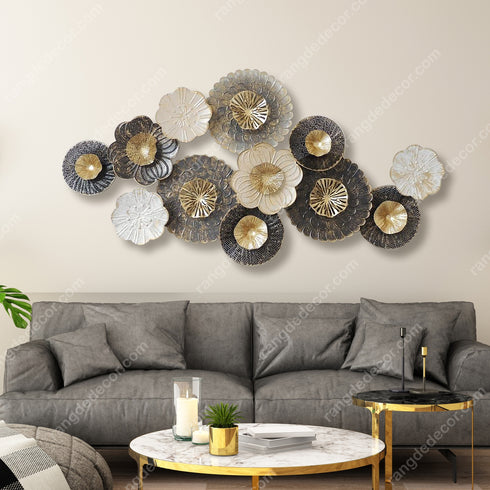Sea Shells Metal Wall Art