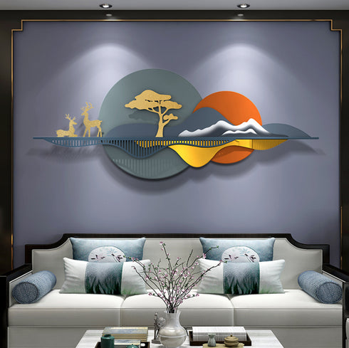 Nature Landscape Metal Wall Art