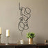 love line metal wall art