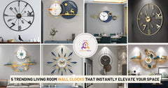 5 Trending Living Room Wall Clocks That Instantly Elevate Your Space