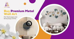Buy Premium Metal Wall Art for Staircases and Entryways Online