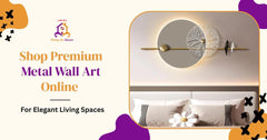 Shop Premium Metal Wall Art Online for Elegant Living Spaces