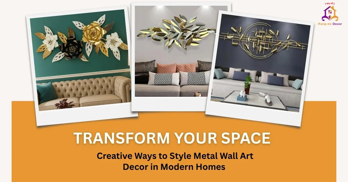Creative Ways to Style Modern Homes With Metal Wall Art – Rangdedecor