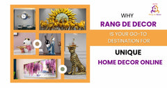 Why Rang De Decor Is Your Go-To Destination for Unique Home Decor Online